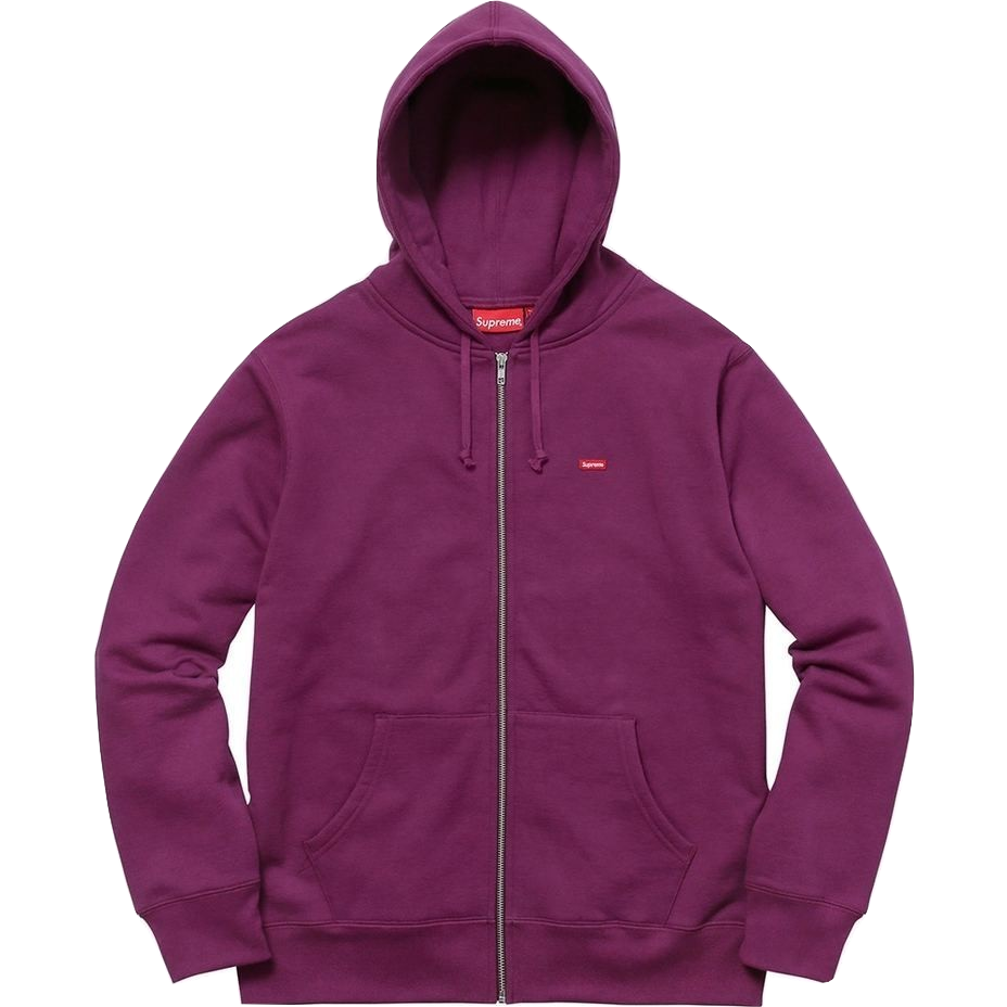 Supreme Box Logo Zip Up Sweatshirt - Plum – Grails SF