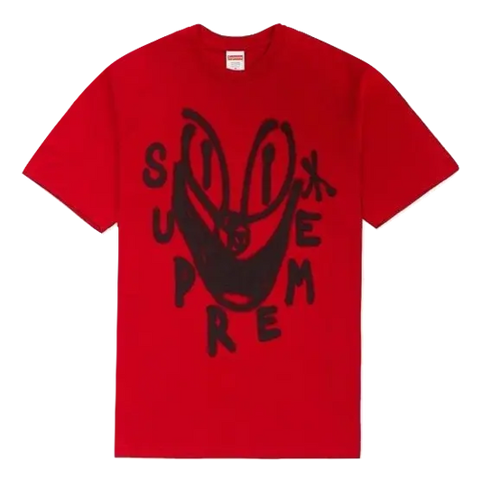 Supreme Smile Tee - Red Supreme