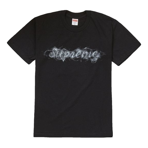 Supreme Smoke Tee - Black