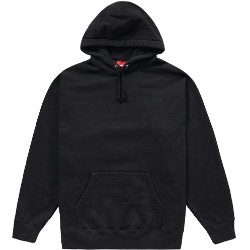 Supreme Smurfs Hooded Sweatshirt - Black Supreme