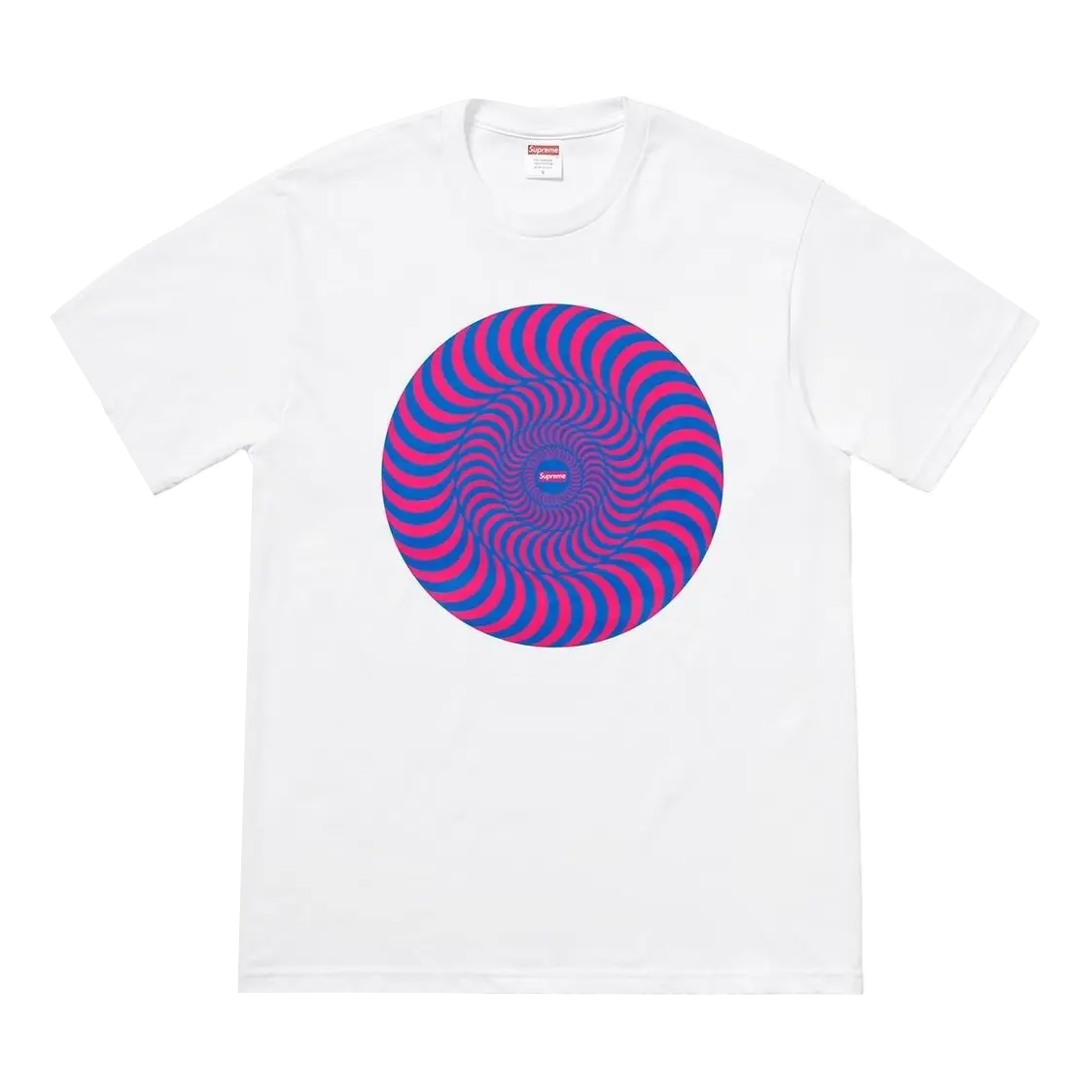 Supreme Spitfire Classic Swirl T-Shirt - White Supreme