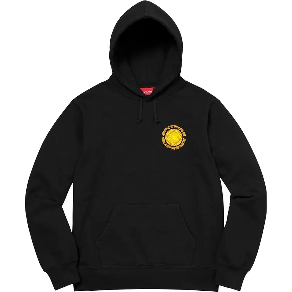 Supreme Spitfire Hoodie Black Supreme