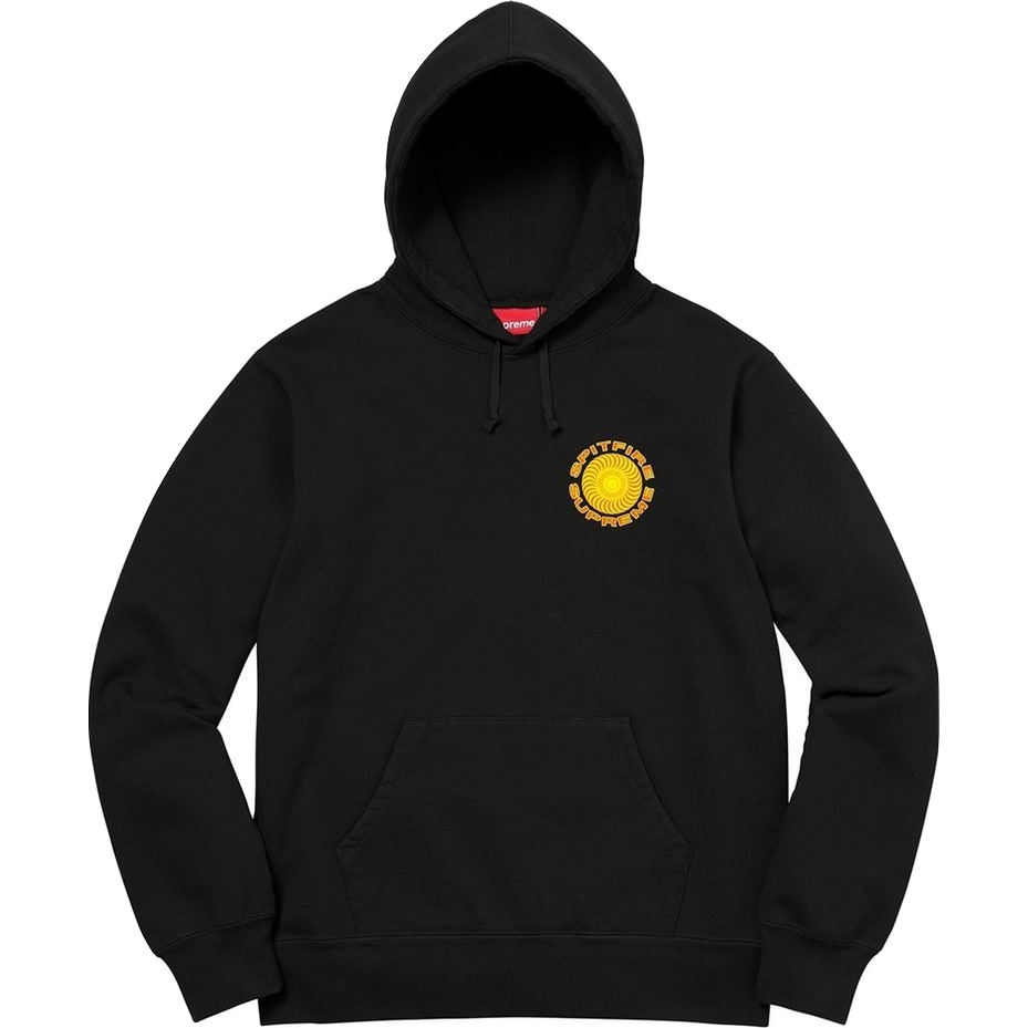 Supreme Spitfire Hoodie Black