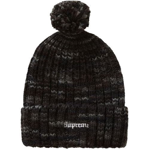 Supreme Static Beanie - Black Supreme