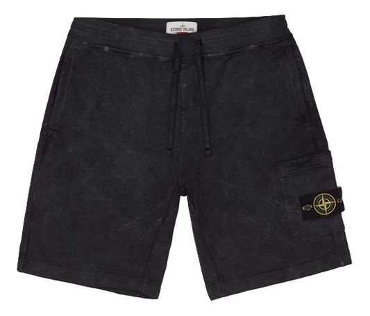 Supreme x Stone Island Sweatshort SS19 - Black