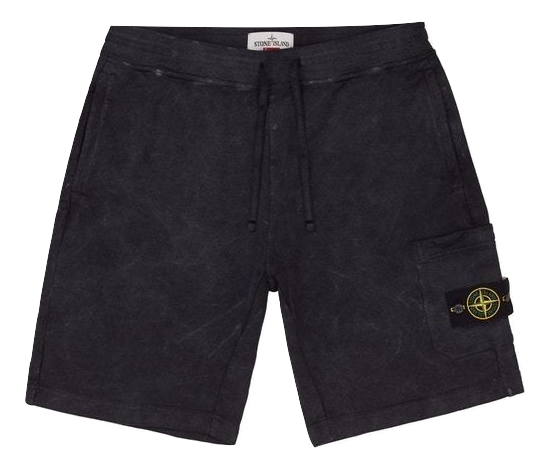 Supreme x Stone Island Sweatshort SS19 - Black