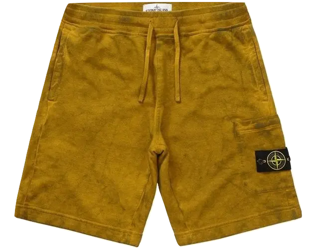 Supreme x Stone Island Sweatshort SS19 - Olive Supreme