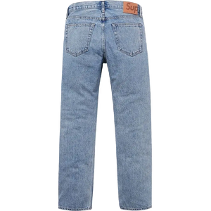 Supreme Stone Washed Slim Jeans - Stone Washed Indigo Supreme