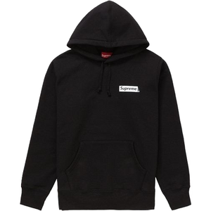 Supreme Stop Crying Hooded Sweatshirt - Black - Used