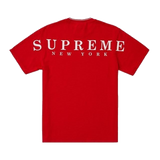 Supreme Stripe Rib Waffle Top - Red