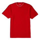 Supreme Stripe Rib Waffle Top - Red