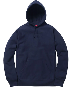 Supreme Studded Hooded Sweatshirt - Navy Supreme