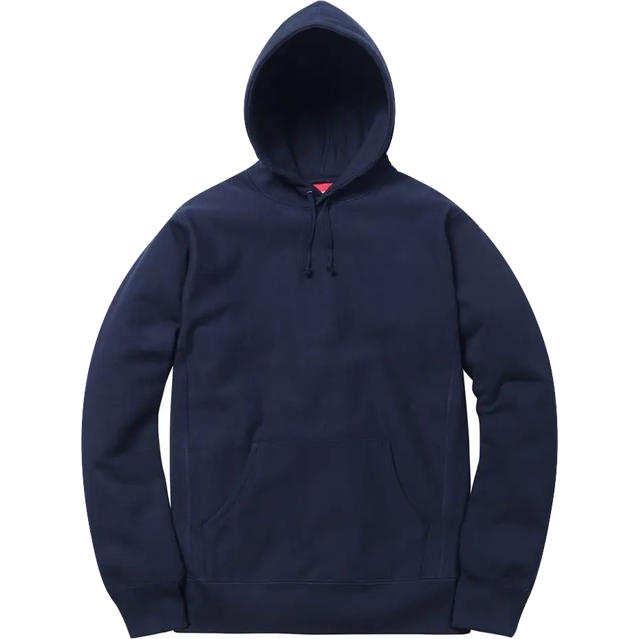 Supreme Studded Hooded Sweatshirt - Navy Supreme