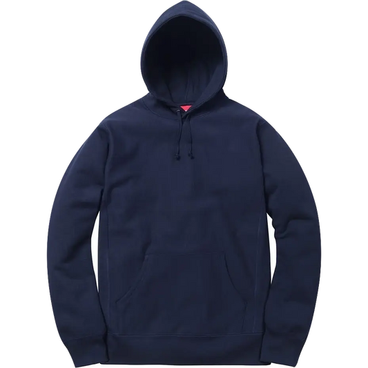 Supreme Studded Hooded Sweatshirt - Navy Supreme