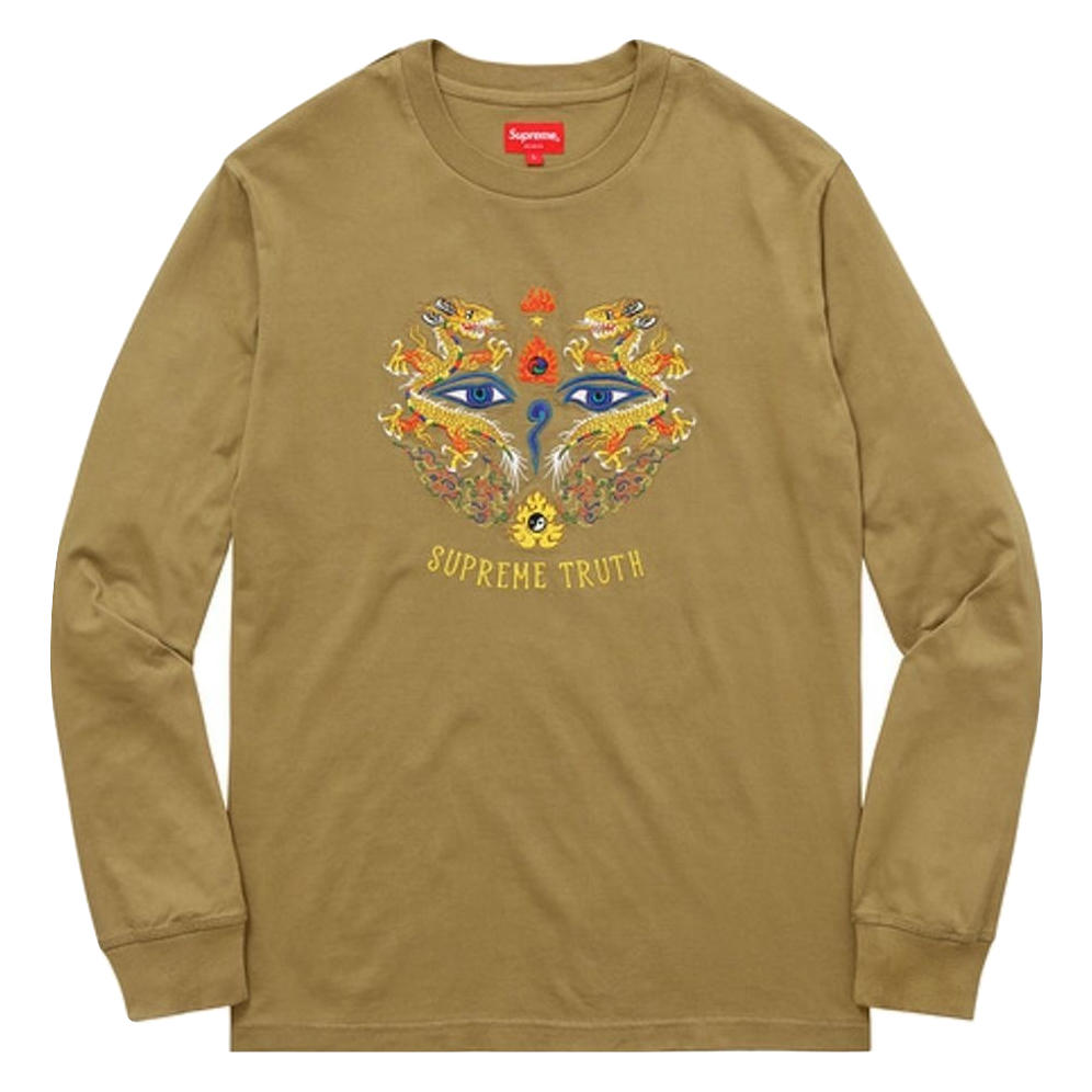 Supreme Truth Long Sleeve Tee Olive