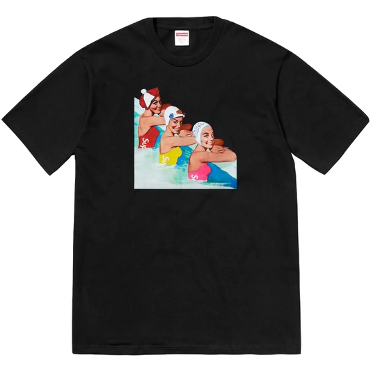 Supreme Swimmers Tee - Black Supreme