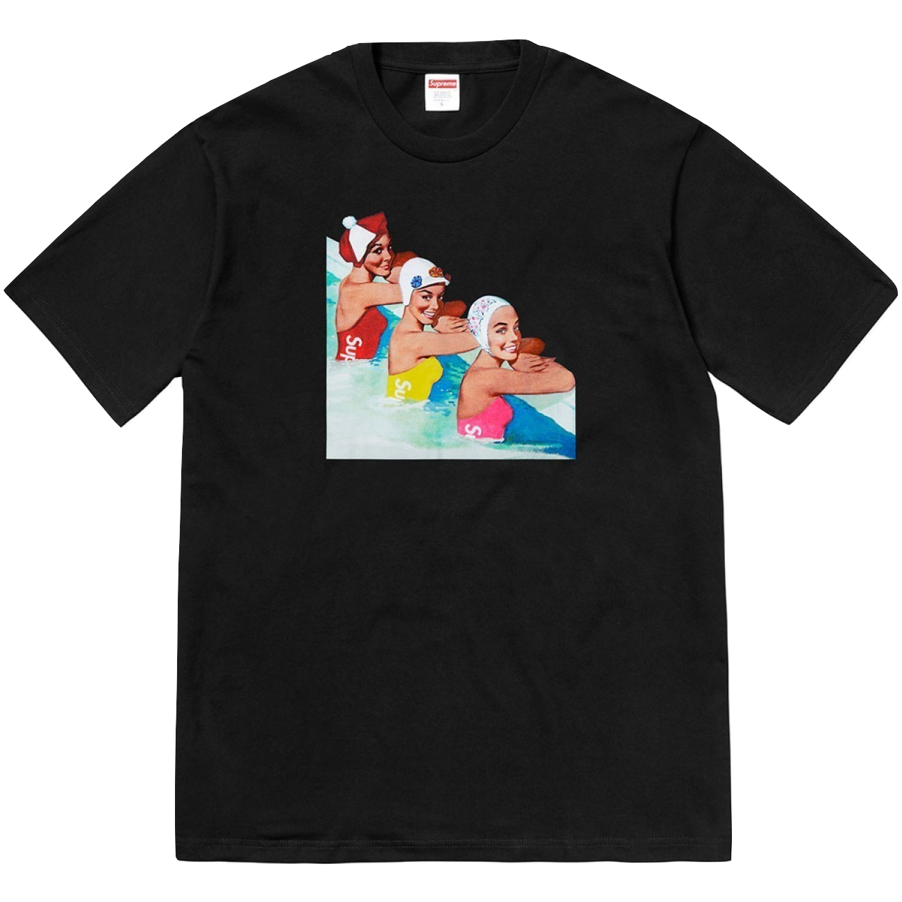 Supreme Swimmers Tee - Black - Used
