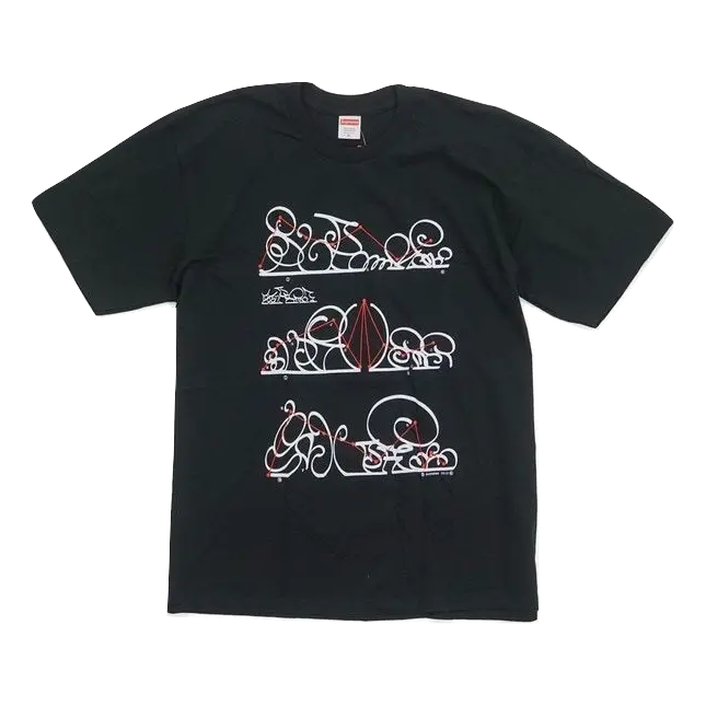 Supreme System Tee - Black Supreme