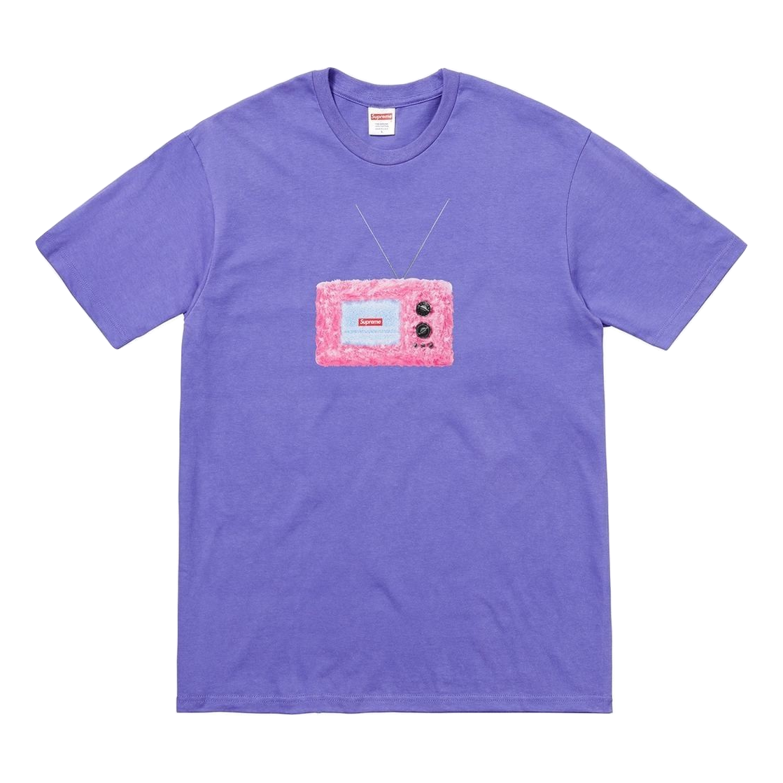Supreme TV Tee Light Purple