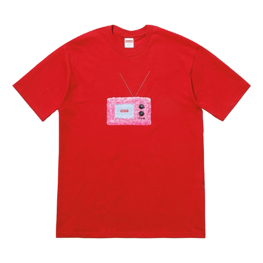 Supreme TV Tee - Red