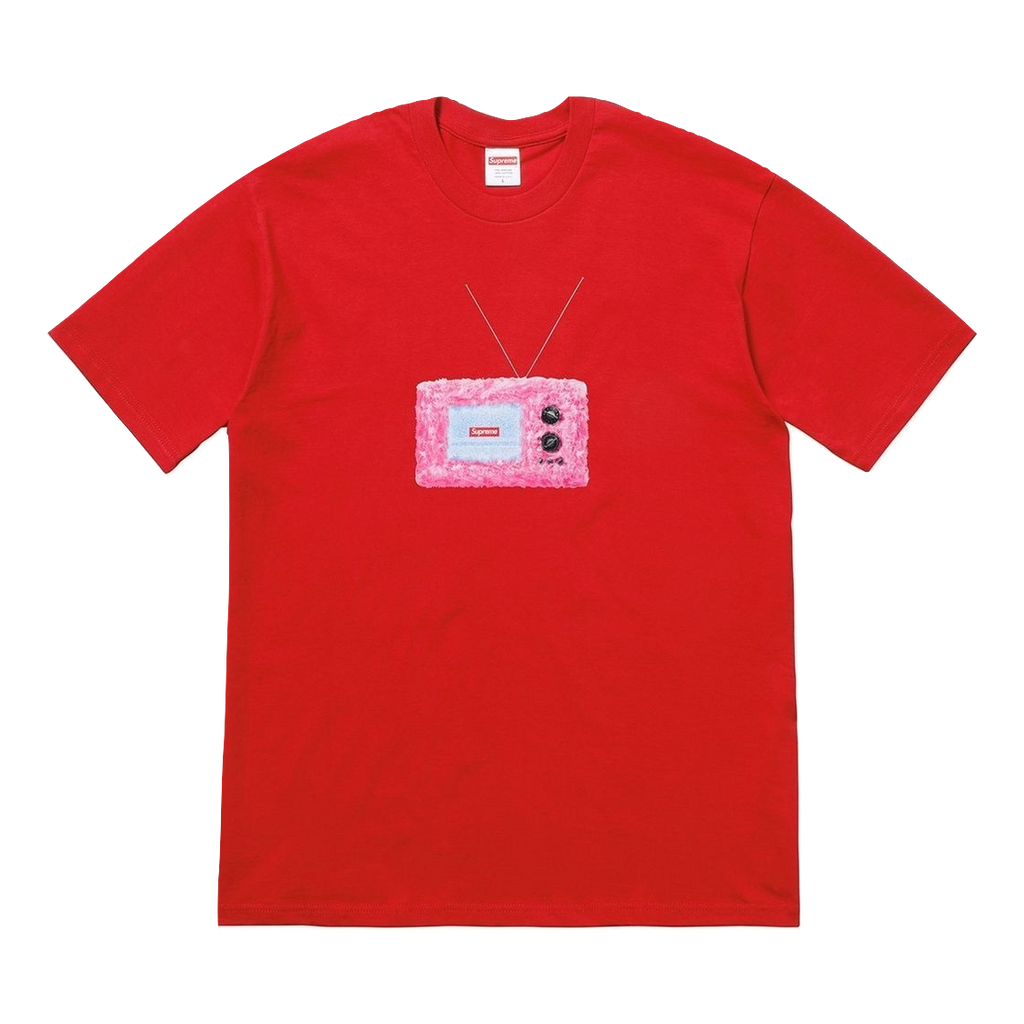 Supreme TV Tee - Red