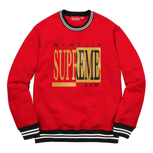 Supreme Team Crewneck Red Supreme