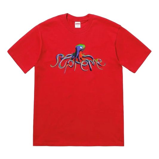 Supreme Tentacles Tee - Red Supreme