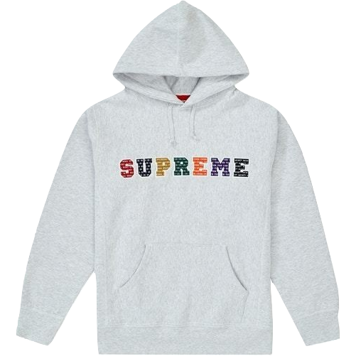 Supreme The Most Hooded Sweatshirt - Ash Grey - Used