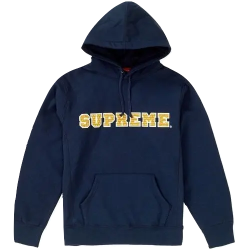 Supreme The Most Hooded Sweatshirt - Navy Supreme