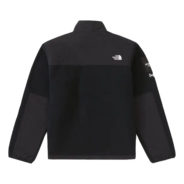 Supreme x The North Face Arc Logo Denali Fleece Jacket - Black - Used Supreme