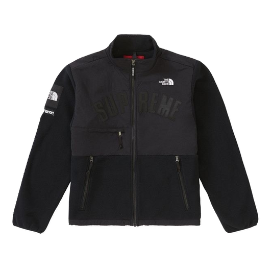 Supreme x The North Face Arc Logo Denali Fleece Jacket - Black - Used