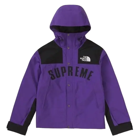 Supreme The North Face Arc Logo Mountain Parka - Purple Supreme