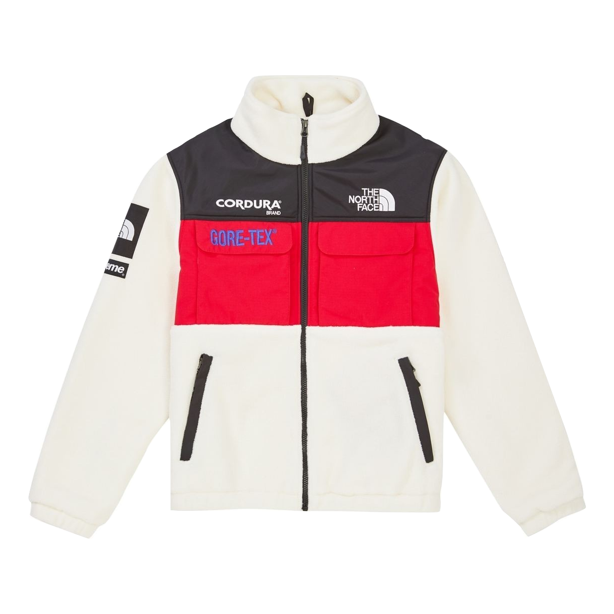 Supreme/The North Face Expedition Fleece (FW18) Jacket - White