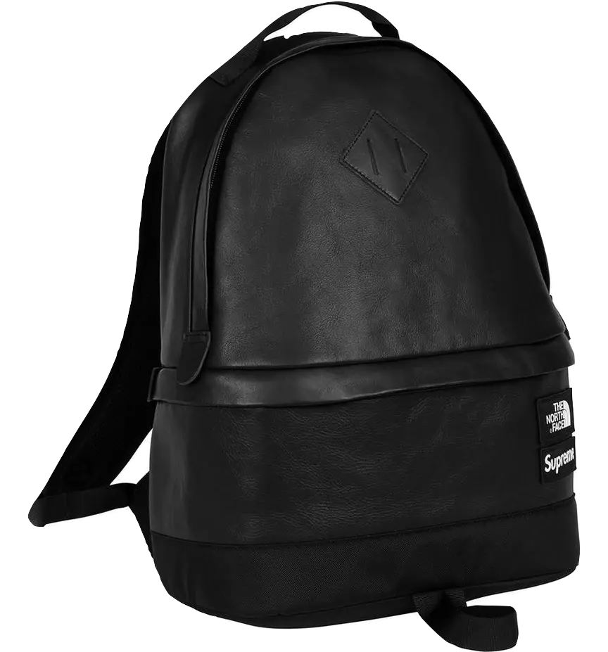 Supreme/The North Face Leather Day Pack - Black Supreme