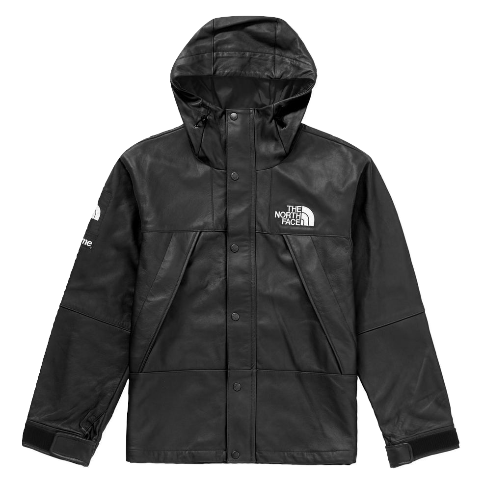 Supreme/The North Face Leather Mountain Parka - Black