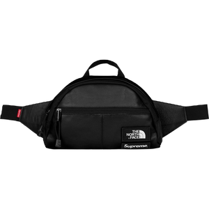 Supreme/TNF Leather Roo II Lumbar Pack - Black