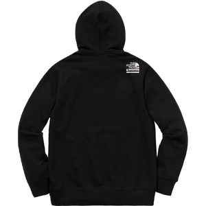 Supreme x The North Face Metallic Logo Hooded Sweatshirt - Black Supreme