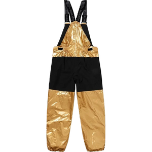 Supreme/The North Face Metallic Mountain BIB Pant - Gold Supreme