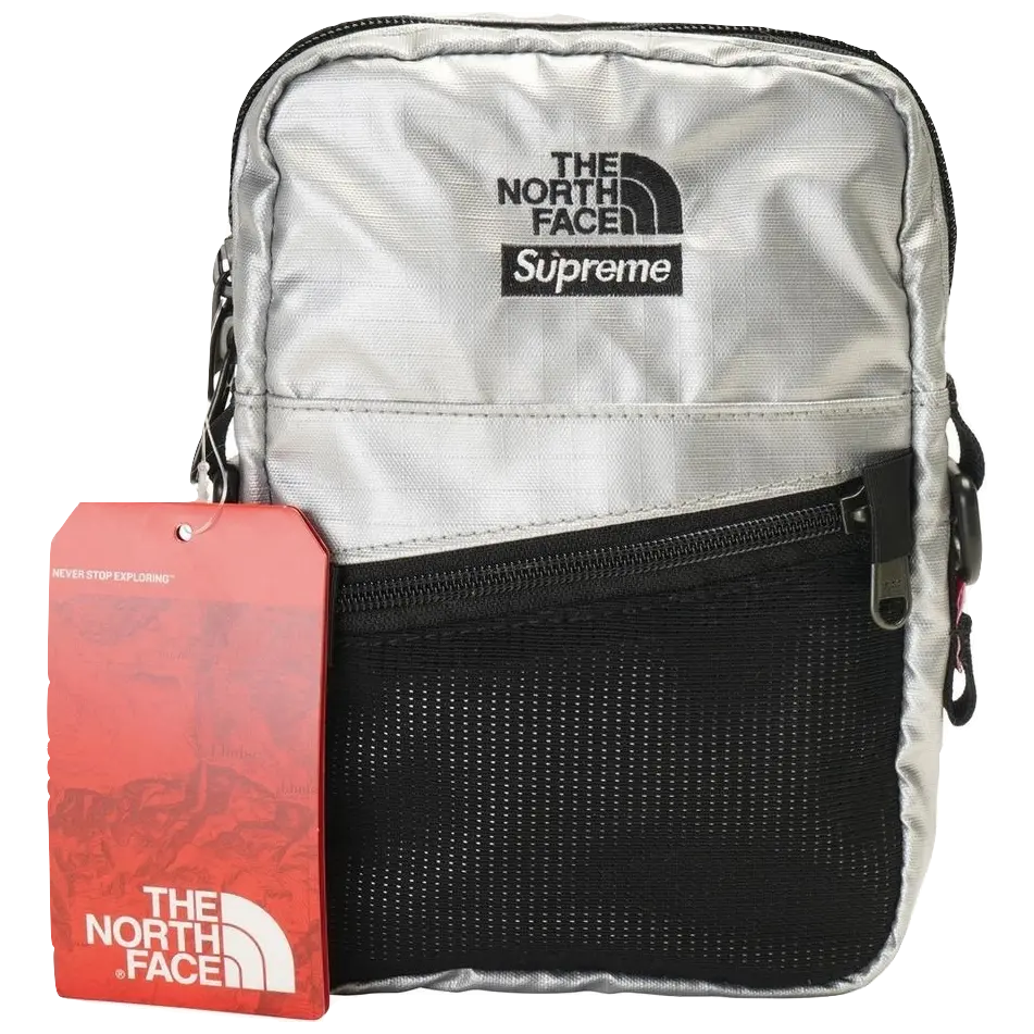 Supreme/The North Face TNF Metallic Shoulder Bag - Silver Supreme