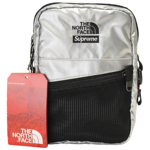 Supreme/The North Face TNF Metallic Shoulder Bag - Silver - Used