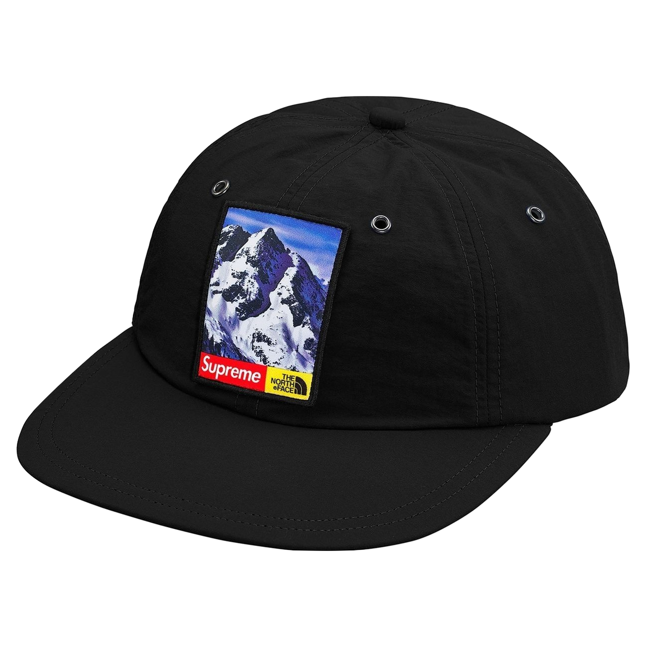 Supreme x North Face Mountain 6 Panel Hat Black Grails SF