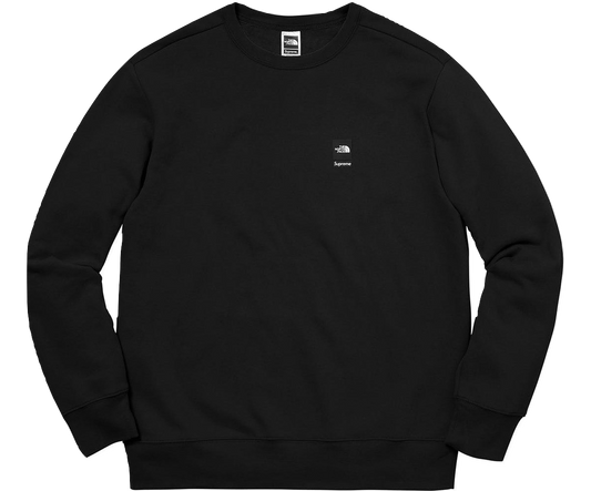Supreme x The North Face Mountain Crewneck Sweatshirt - Black