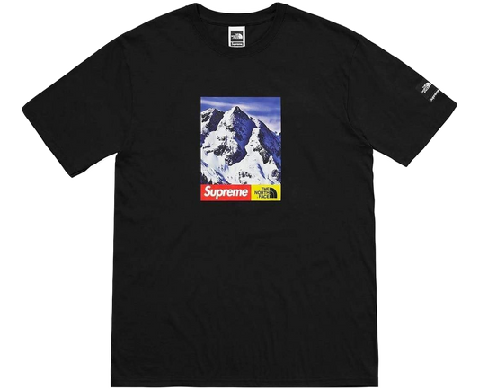 Supreme x North Face Mountain Tee Black