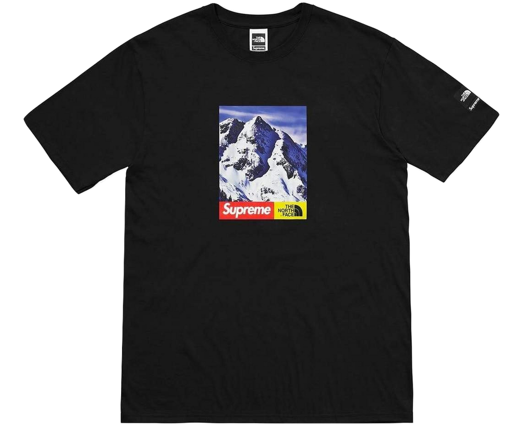 Supreme x North Face Mountain Tee Black