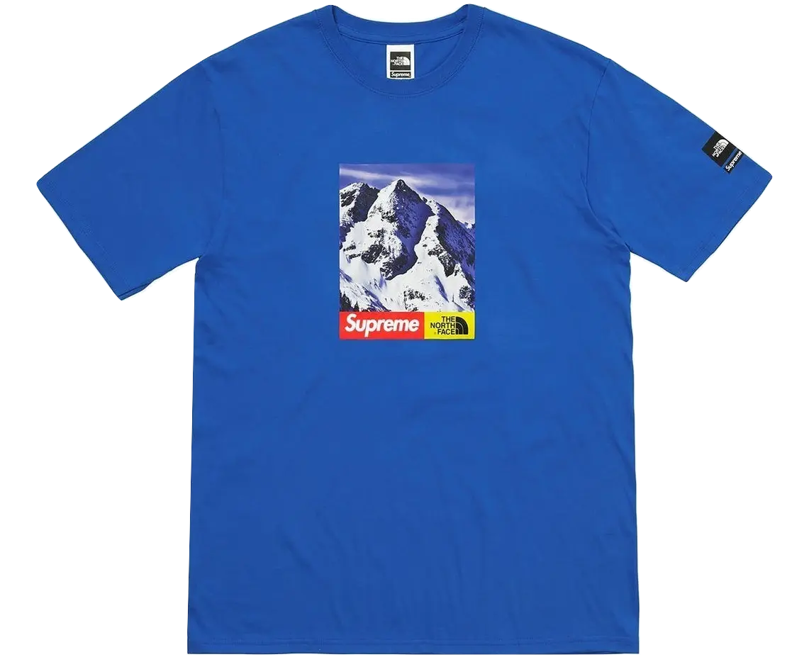 Supreme/The North Face Mountain Tee - Royal Supreme