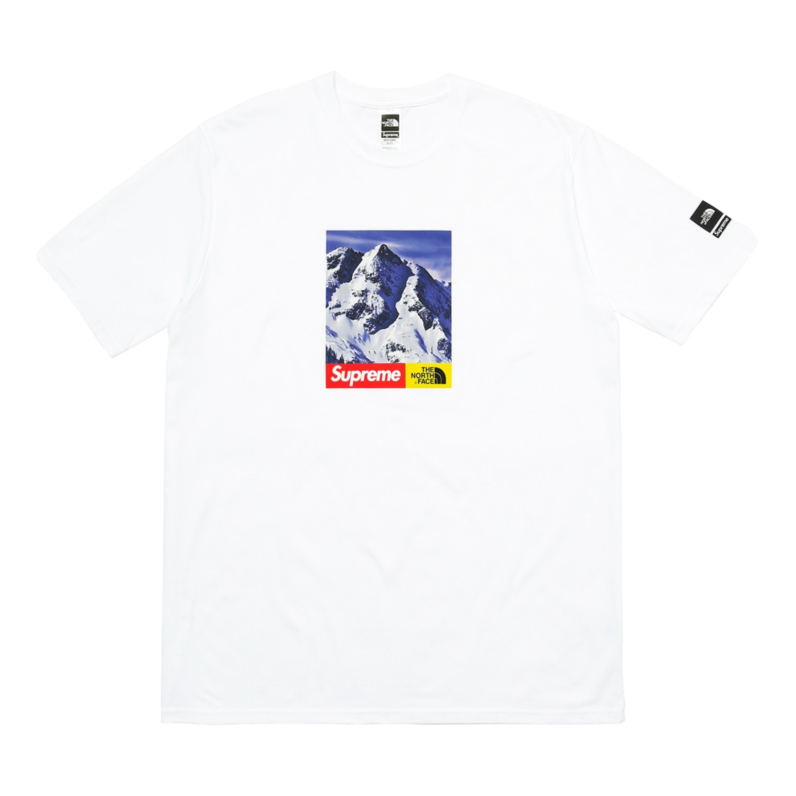 North face supreme mountain tee hotsell