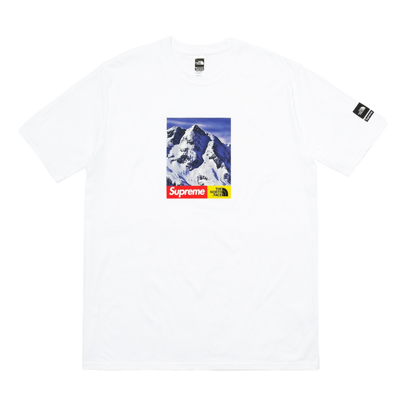 Supreme x The North Face Mountain Tee White Grails SF