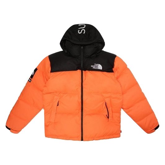 Supreme x The North Face Nuptse Jacket - Orange - Used
