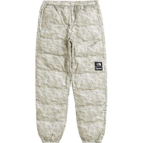 Supreme / The North Face Paper Print Nuptse Pant - Paper Print