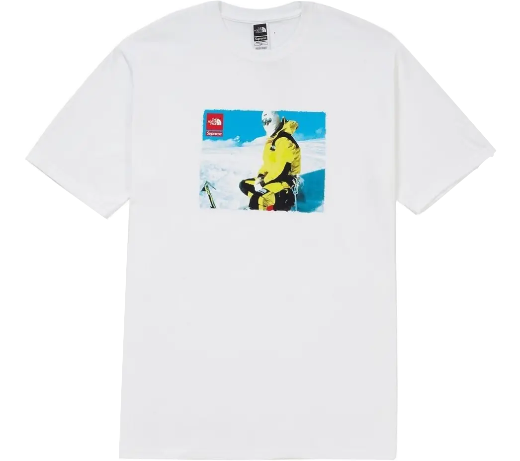 Supreme x TNF Expedition Tee - White Supreme